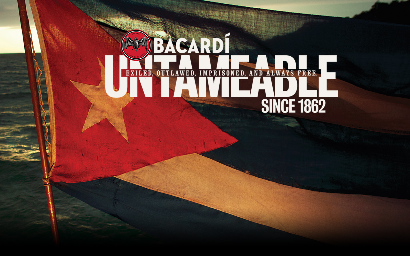 Bacardi Untameable Flag